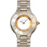 Pre-owned Yellow Gold watches Cartier Vintage , Yellow , Dames