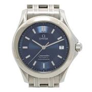 Pre-owned Metal watches Omega Vintage , Blue , Heren