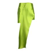 Elegante Polyester Rok Simona Corsellini , Green , Dames