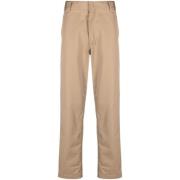 Straight Trousers Carhartt Wip , Beige , Heren