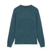 Groen wollen trui van wol, nylon en alpaca Brooks Brothers , Green , D...