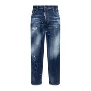 Jeans Skater Dsquared2 , Blue , Heren