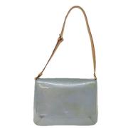 Pre-owned Leather louis-vuitton-bags Louis Vuitton Vintage , Gray , Da...