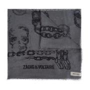 Sjaal Kerry Zadig & Voltaire , Gray , Dames