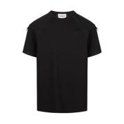 T-shirt met geborduurd embleem Iceberg , Black , Heren