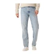 Klassieke Straight Leg Jeans Calvin Klein , Blue , Heren