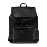 Leren rugzak Burberry , Black , Heren