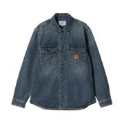 Klassieke Shirt Jac voor dagelijks gebruik Carhartt Wip , Blue , Heren