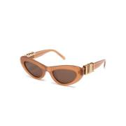 Lw40156U 50E Sunglasses Loewe , Brown , Dames