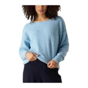 Matilde Boucle Pullover Sweater Nukus , Blue , Dames