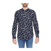 Katoenen Lange Mouwen Shirt Lente/Zomer Collectie Antony Morato , Blue...