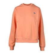 Essentiële Katoenen Sweater Diesel , Pink , Dames