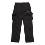 3D Zakken Cargo Nylon Broek Zwart Arte Antwerp , Black , Heren