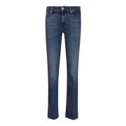 Blauwe Jeans Damesmode Stijl 7 For All Mankind , Blue , Dames