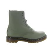 Versleten Pascal Virginia Laarzen Dr. Martens , Green , Dames