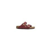 Nubuckleren Sandalen Birkenstock , Pink , Dames