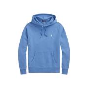 Katoenen hoodie met sportieve stijl Polo Ralph Lauren , Blue , Heren