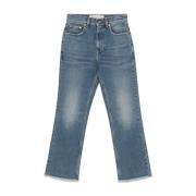 Blauwe Cropped Jeans voor Vrouwen Golden Goose , Blue , Dames