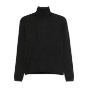 Luxe Cashmere Gebreide Kleding in Kleur 008 Max Mara , Black , Dames