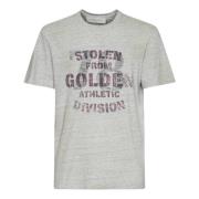 Vintage Print T-shirts en Polo's MultiColour Golden Goose , Gray , Her...