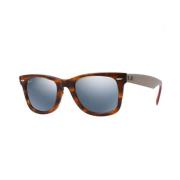 Vierkante Acetaat Zonnebril met UV-bescherming Ray-Ban , Brown , Unise...