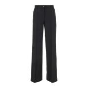 Grafiet wollen broek Dolce & Gabbana , Gray , Dames