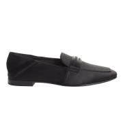 Elegante Moderne Dames Loafers Emporio Armani , Black , Dames