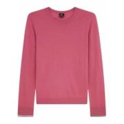 Gestreepte ronde hals gebreide trui Paul Smith , Pink , Dames