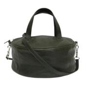 Pre-owned Leather handbags Balenciaga Vintage , Green , Dames