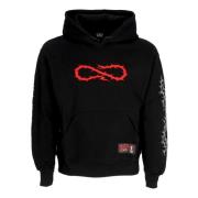 Zwarte Crown Hoodie met Logo Borduurwerk Propaganda , Black , Heren