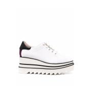 Kleur-Blok Sneakers met Ethische Impact Stella McCartney , White , Dam...