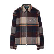 Geruite Harrington Jas Paul Smith , Multicolor , Heren