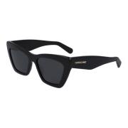 Zwarte Frame Grijze Lens Zonnebril Sf929Sn Salvatore Ferragamo , Black...