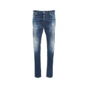 Blauwe Cool Guy Jeans Aw24 Dsquared2 , Blue , Heren