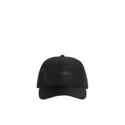 Zilveren Voorkant Logo Verstelbare Klep Dsquared2 , Black , Unisex