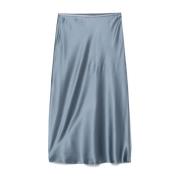 Blauwe Pure Rok Max Mara , Blue , Dames