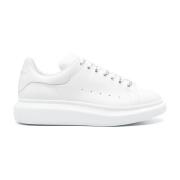 Witte Sneakers Luxe Stijl Alexander McQueen , White , Heren