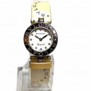 Pre-owned Metal watches Bvlgari Vintage , White , Dames