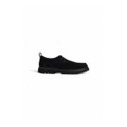 Suede Casual Schoenen Calvin Klein , Black , Heren