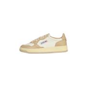 Lage Medalist Sneakers voor Vrouwen Autry , Beige , Dames