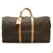 Pre-owned Canvas travel-bags Louis Vuitton Vintage , Brown , Dames