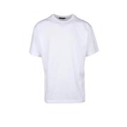 Witte Katoenen T-shirt voor Mannen Costume National , White , Heren