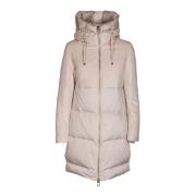 Stijlvolle Winter Parkas voor Mannen Duno , White , Dames