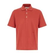 Klassieke Polo Shirt voor Mannen Lanvin , Red , Heren