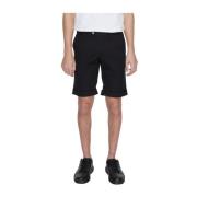 Stretch katoenen Bermuda shorts Alviero Martini 1a Classe , Black , He...