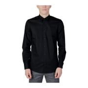 Katoenen Lange Mouw Shirt Herfst/Winter Collectie Antony Morato , Blac...