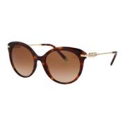 Stijlvolle zonnebril met model 0Tf4189B Tiffany & Co. , Brown , Dames