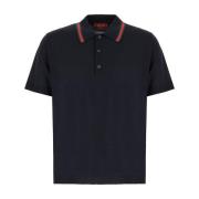 Klassieke Polo Shirt voor Mannen Gucci , Blue , Heren