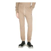 Katoenen Gebreide Trainingsbroek Moncler , Beige , Heren