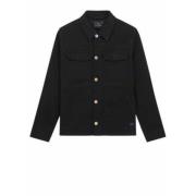 Zwarte Werkjas met Contrastknopen Paul Smith , Black , Heren